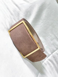 CINTO COURO FIVELA FENDI