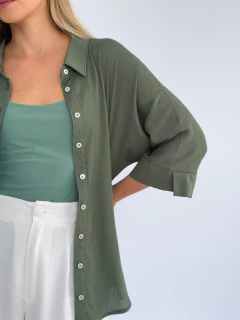 CAMISA FRESCOR VISCOLINHO MILITAR - SUNNY SOUL