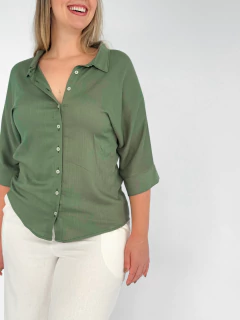 CAMISA FRESCOR VISCOLINHO MILITAR - comprar online