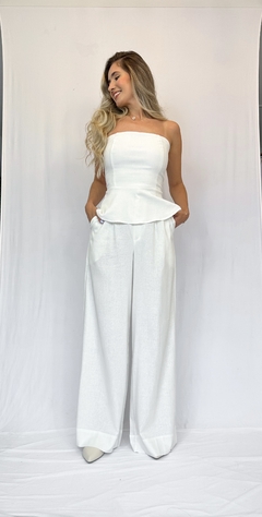 Imagem do PANTALONA AURORA LINHO OFF WHITE