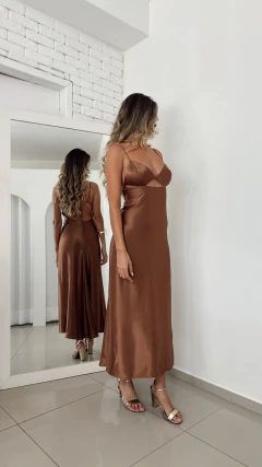 Imagem do VESTIDO LUNA MARROM