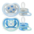 Chupetes Avent Ultra Air Deco 6-18M Celeste x2