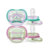 Avent Chupete Ultra Air Night 06 -m Lila x 2 Unidades