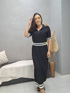 Conjunto Modal - Blusa e Saia - Sândalo na internet