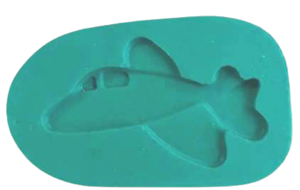 Molde de silicone Avião cod 1416