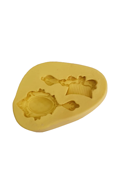 Pente e espelho cod 1616