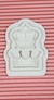 Molde de silicone Coroas cod 1458