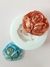 Molde de silicone Flor para Brigadeiro Rosa Chique - MAZULLI ARTE MOLDES DE SILICONE 