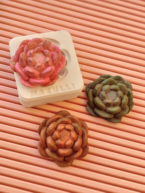 Molde de silicone - Flor de lotus