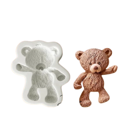 Molde de silicone 2685 urso fofo