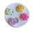 Molde de silicone 2702 flores trabalhadas