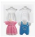 Molde de silicone Roupas de Menina e Menino cod 2824 - comprar online