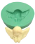 Molde de silicone Anjo barroco