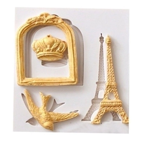 Molde de silicone Paris kit 1880