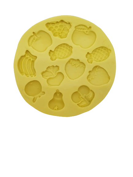 Molde de silicone Frutinhas 801