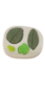 Molde de silicone Folhas cod 95 - comprar online