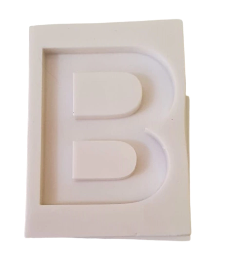 Letra B - 6 cm cod 2492