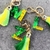 Kit 27 letras chaveiro - 6 cm x 6 mm de espessura