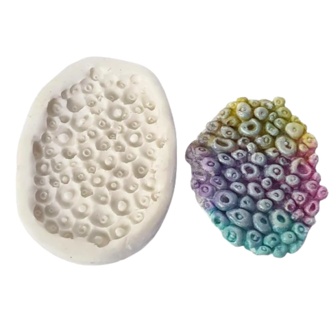 Molde de silicone cod 2714 coral marinho