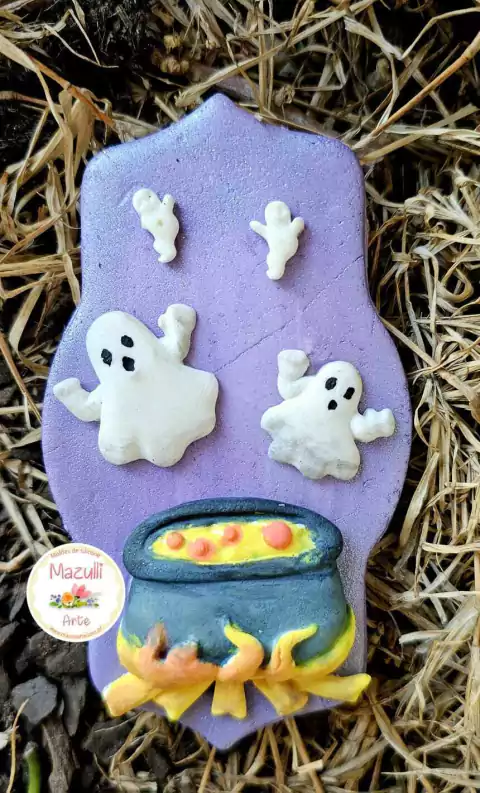 Molde de silicone Fantasmas cod 1786