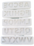 Letras Kit com 5 moldes