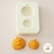 Molde de silicone - Abóboras halloween cod 2464 - comprar online