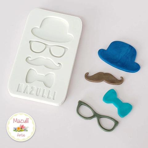 CARTOLA, OCULOS E BIGODE COD 1943