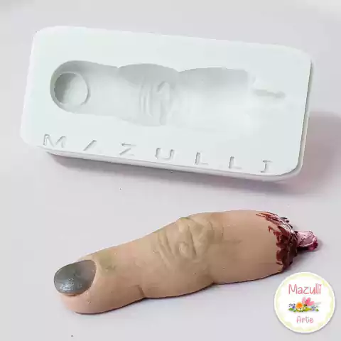 Molde de silicone Dedo realista