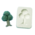Molde de silicone Árvore 5 cm - MAZULLI ARTE MOLDES DE SILICONE 