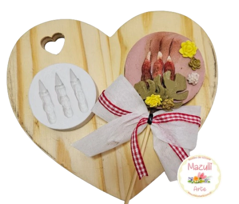 Molde de silicone Garras de Dinossauro e Dragão cod 1927