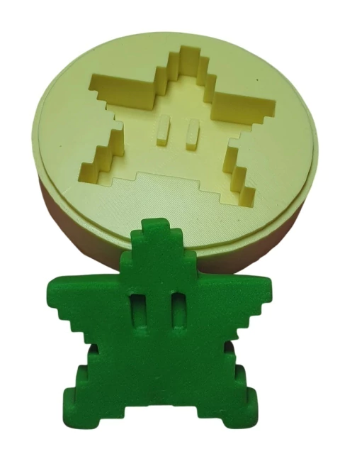 Molde de silicone ESTRELA cod 2044 - comprar online