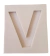 Letra V - 6cm cod 2512