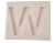 Letra W - 6cm cod 2516 na internet
