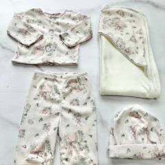 AJUAR 4 PIEZAS MORLEY EN CAJA - comprar online