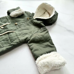 PARKA GABARDINA VERDE en internet