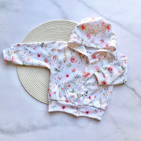 CAMPERA ALGODÓN FLOR