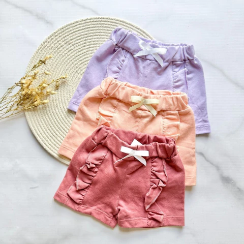 SHORT RÚSTICO VOLADOS