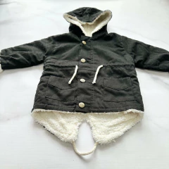 PARKA GABARDINA NEGRA - comprar online