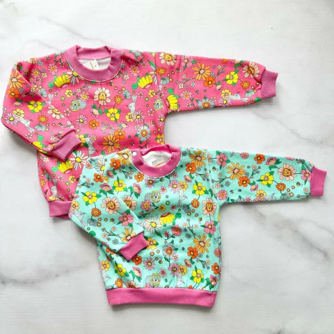 BUZO FRISADO FLOWERS