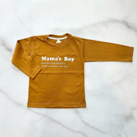 REMERA MANGAS LARGAS MAMA'S BOY