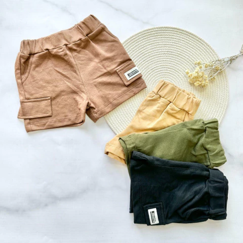 BERMUDA CARGO LISA RÚSTICA