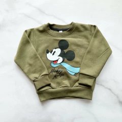 BUZO FRISADO MICKEY BUFANDA - dimon kids