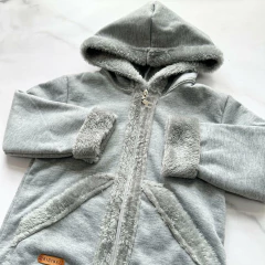 CAMPERA PIEL MELANGE - comprar online