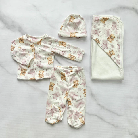 AJUAR 4 PIEZAS MORLEY EN CAJA - comprar online