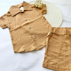 CONJUNTO CAMISA Y SHORT LINO - comprar online