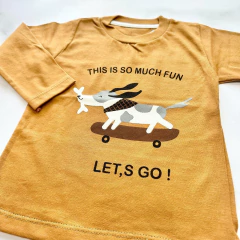 REMERA MANGAS LARGAS LET´S GO! - comprar online