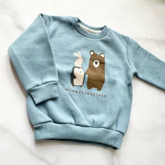 BUZO FRISADO ALWAYS TOGETHER - dimon kids