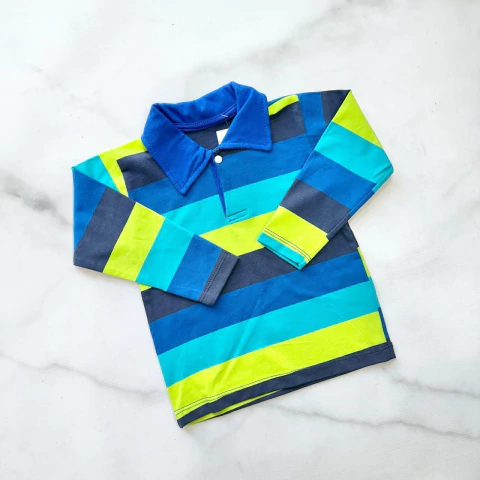 CHOMBA RAYADA MANGAS LARGAS