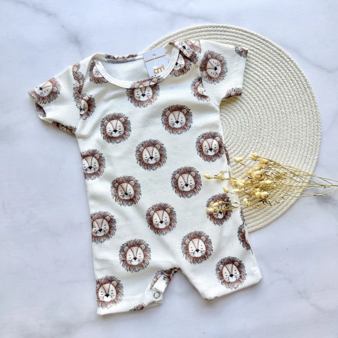 ENTERITO CORTO WAFFLE LEON