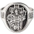 Anillo Gauchito Gil en Plata 925 Regulable - comprar online